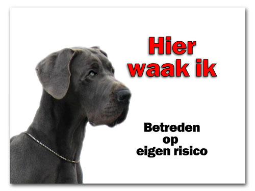 voorbeeldbord met hond 2